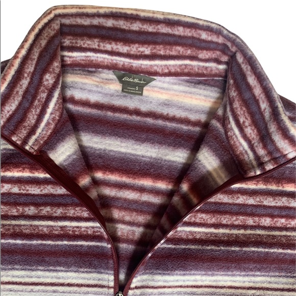 Eddie Bauer Quarter-Zip Fast Fleece Pullover - Picture 11 of 16